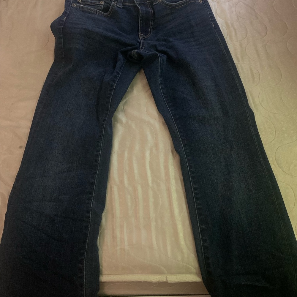 Aeropostale Blue Straight Leg Jeans Classic Denim